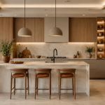 Tendances cuisines modernes 2026 : couleurs, matériaux et styles