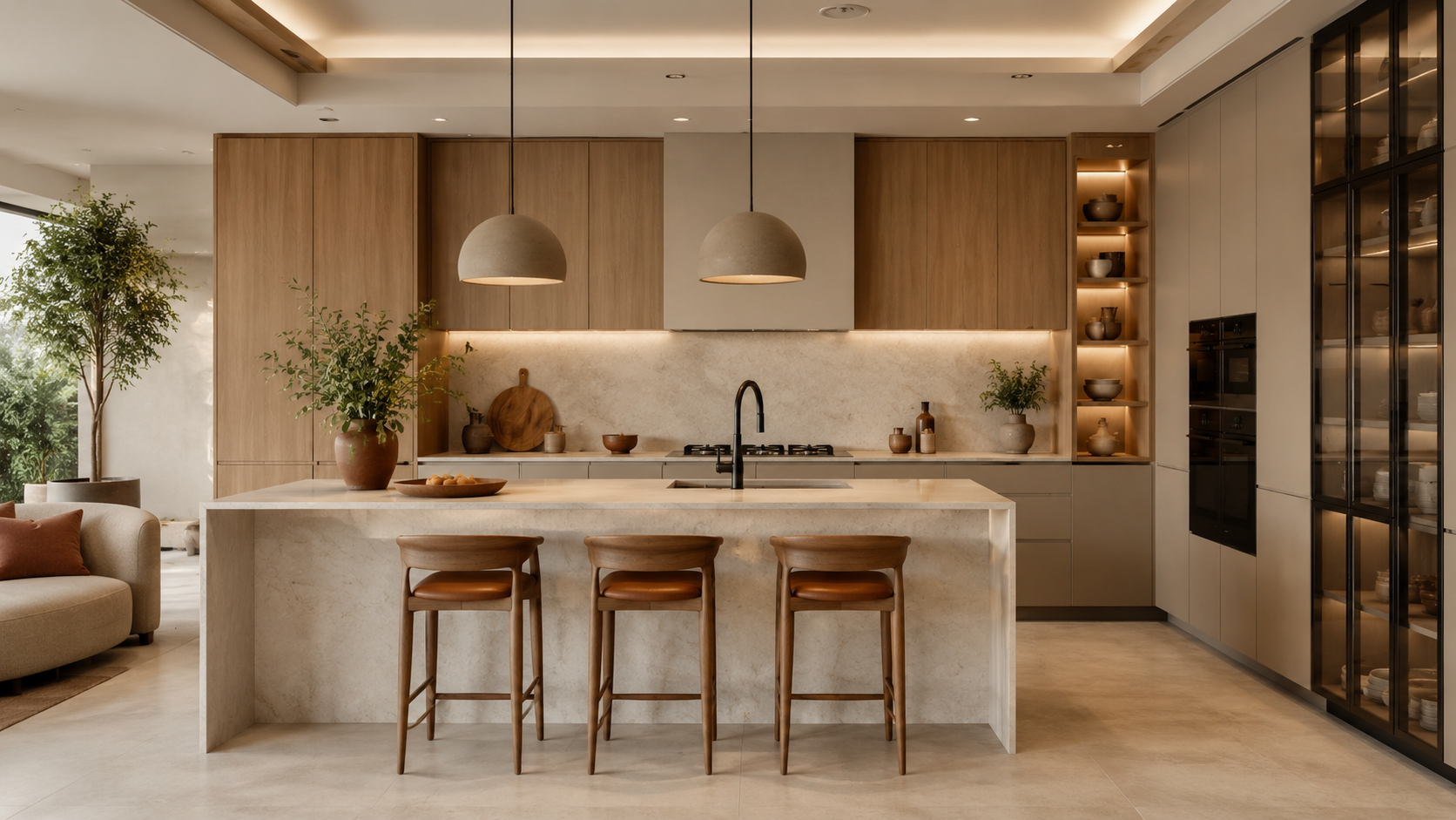 Tendances cuisines modernes 2026 : couleurs, matériaux et styles