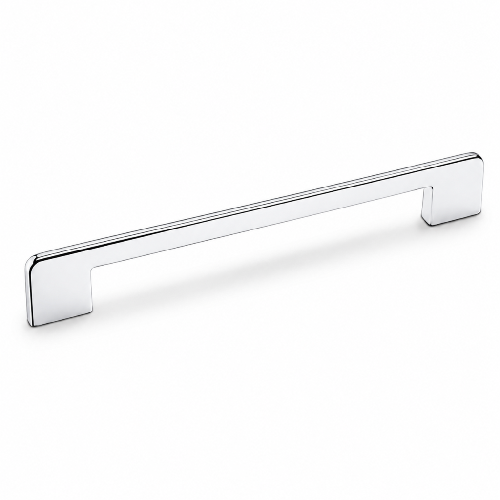 Poignée Eureka 1349 – Entraxe 160/192 mm – Chrome brillant