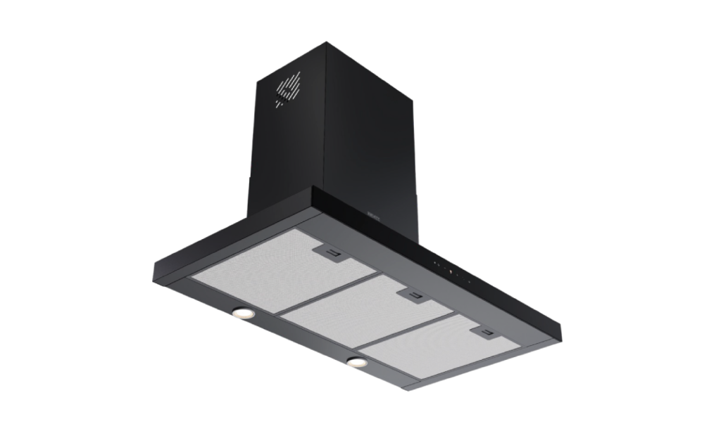 Hotte Infinity AGT2023-90B — Hotte décorative murale 90CM NR 4V 190W INFINITY