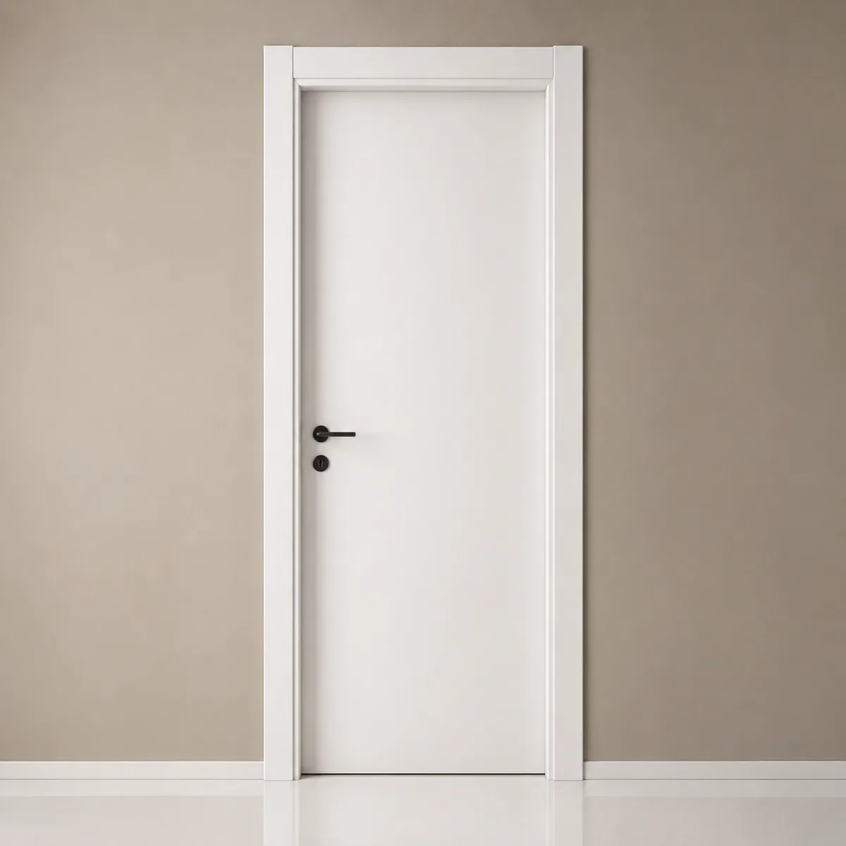 Porte blanc