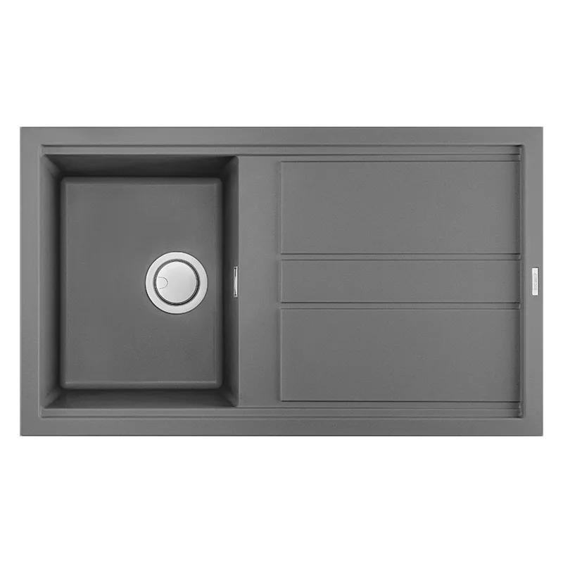 Évier Focus SMART.86G Granitek 86 cm 1 bac Gris Titanium