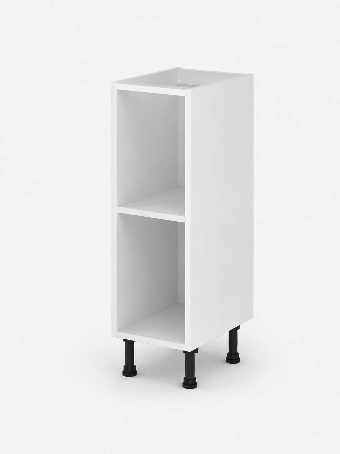 Bas avec étagère L=15 cm - KIT Sans Façade