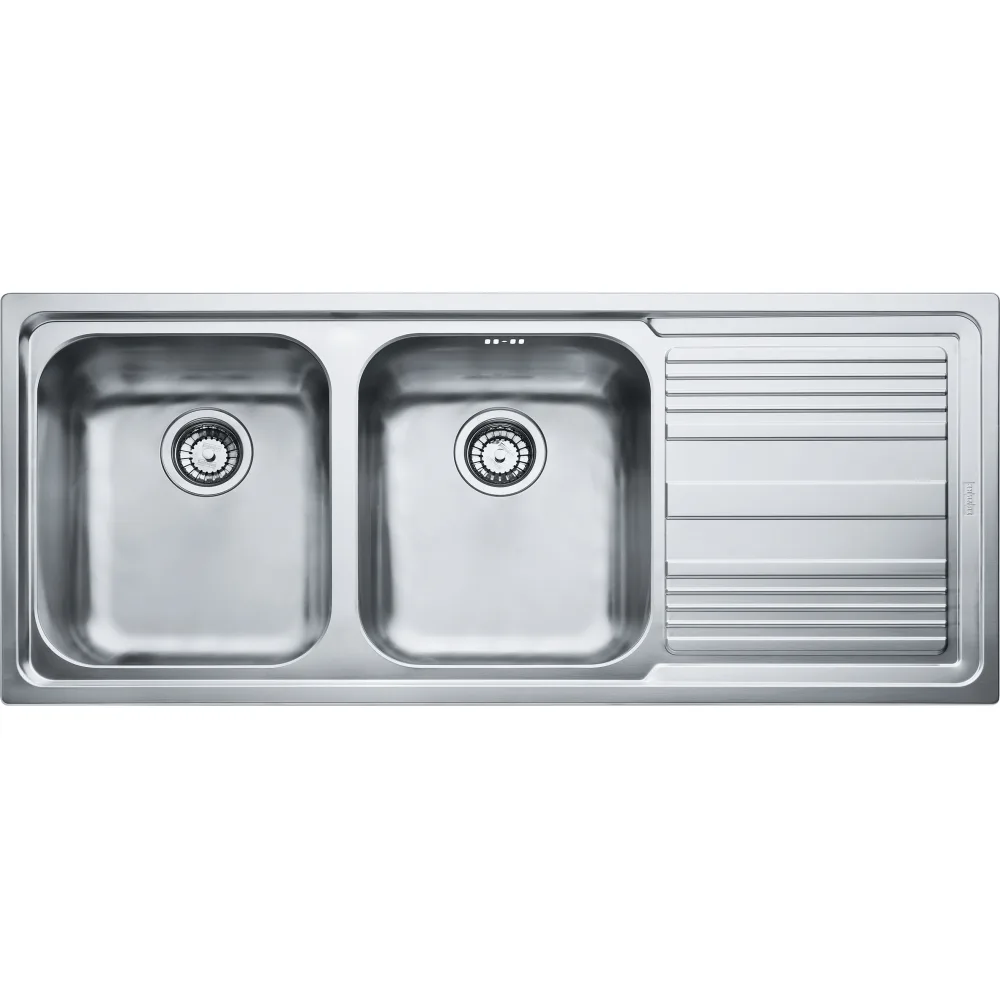 Évier Franke LLX 621 Inox – égouttoir droit