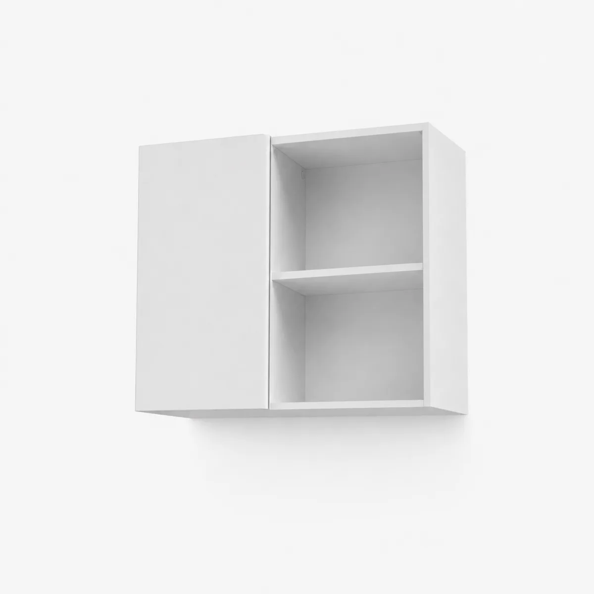 Meuble haut d'angle 40 cm H=72 cm - KIT Sans Façade