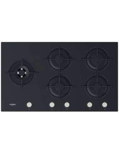 Whirlpool Plaque de cuisson gaz 5 feux 90cm GOA 925/NB