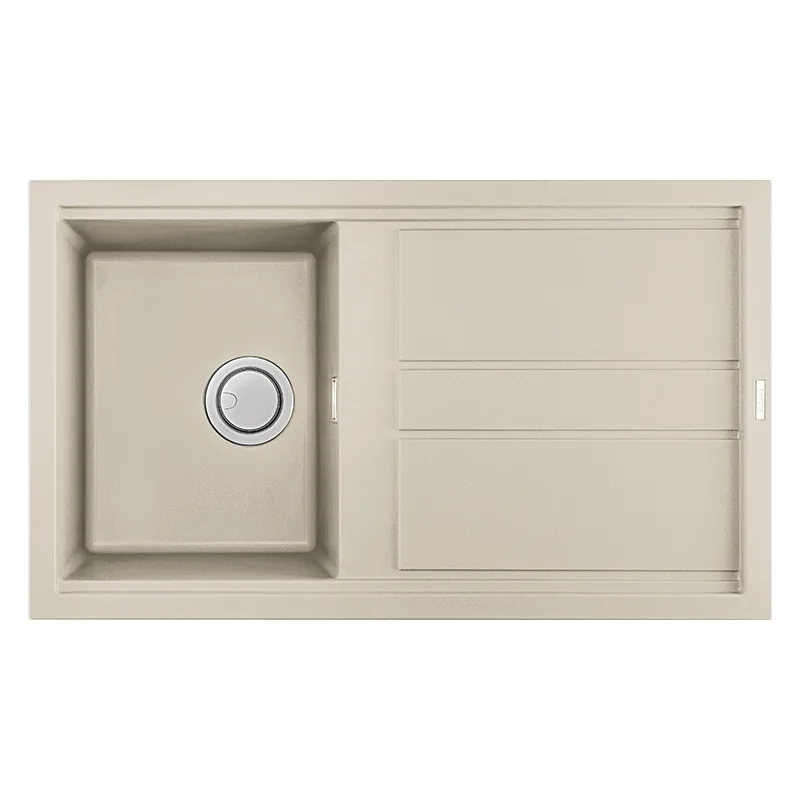 Évier Focus SMART.86S Granitek 86 cm 1 bac Champagne