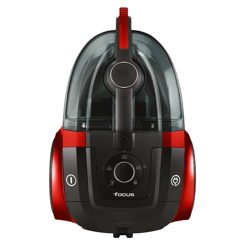 Aspirateur Focus FM.3901R sans sac 3.15 L Noir + Rouge