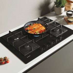 Plaque de cuisson Rosière RDK74MBB/1 — Table de cuisson Table Gaz Origine