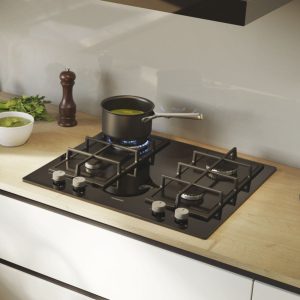Plaque de cuisson Rosière RVG6BF4C3B — Table de cuisson Table Gaz Sublime