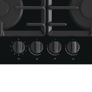 Gorenje Plaque de cuisson 1 foyer électrique + 3 feux gaz GCE681BSC