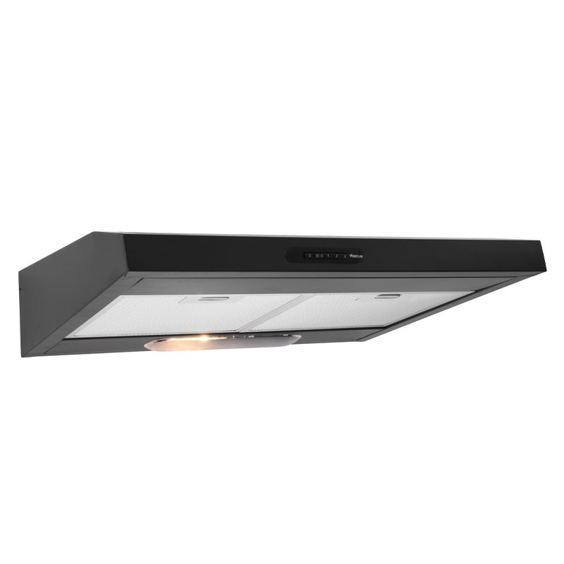Hotte Focus F602B Casquette 60 CM 480 M³/h Noir