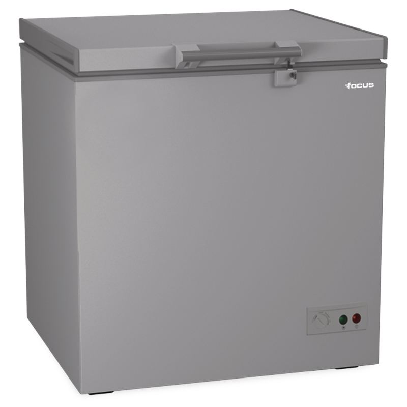 Congélateur horizontal Focus FC.2001X 202 L 76 cm silver / porte inox