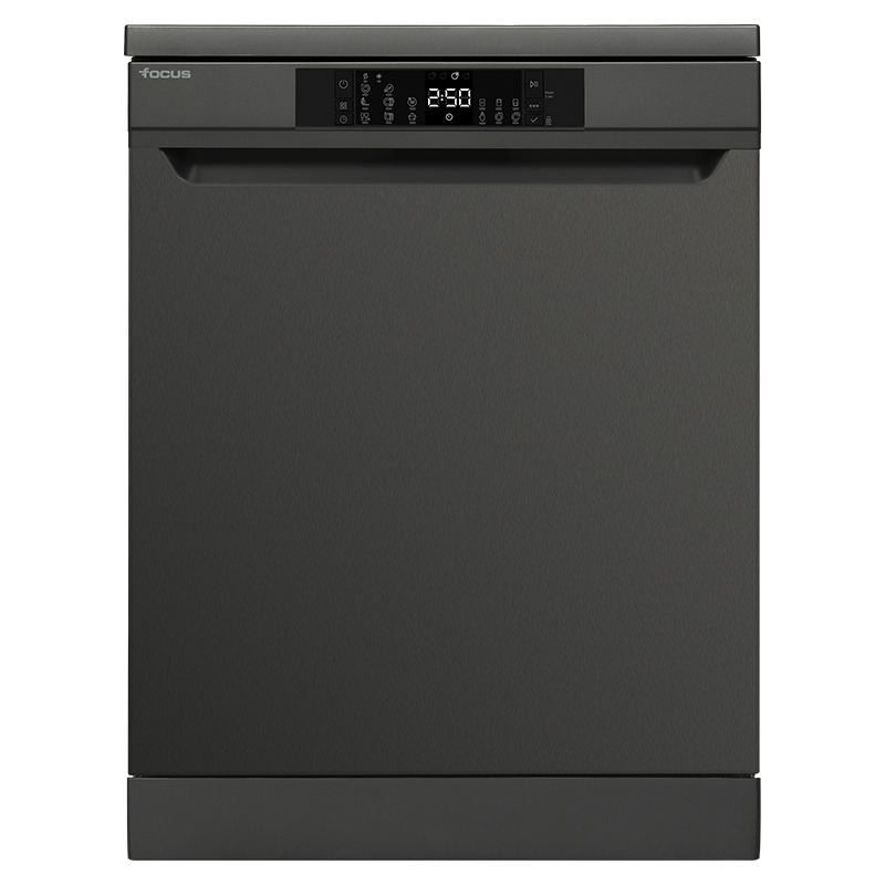 Lave-vaisselle Focus F503G 13 couverts 8 programmes Pose libre Dark inox