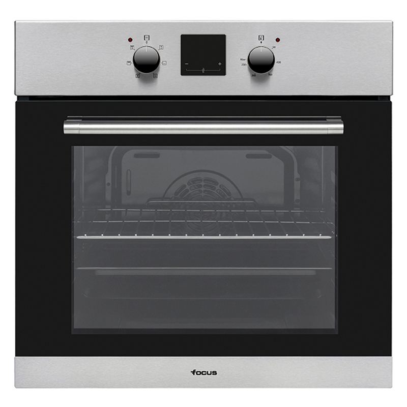 Four encastrable électrique Focus F.521X – 58 L – 60 cm – 7 programmes – Inox