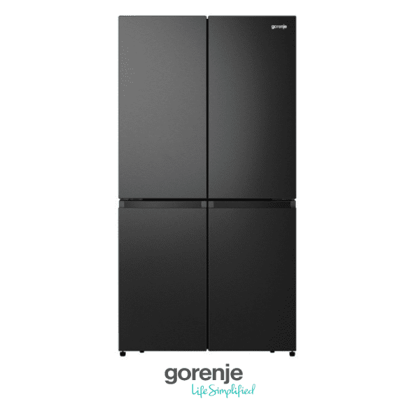 Gorenje Réfrigérateur side by side noir NRM9181SB
