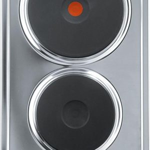 Gorenje Plaque de cuisson 2 foyers électriques inox EM300E