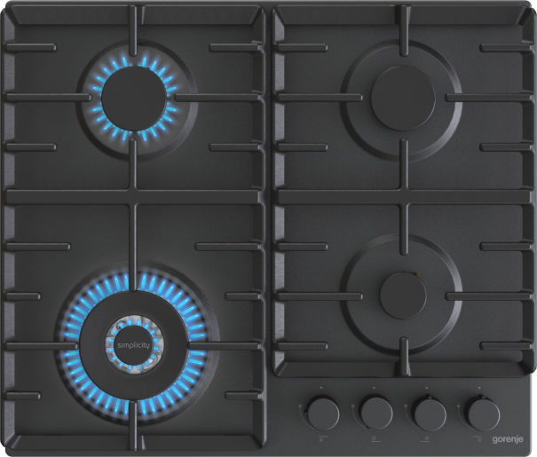 Gorenje Plaque de cuisson 4 feux gaz GW642SYB