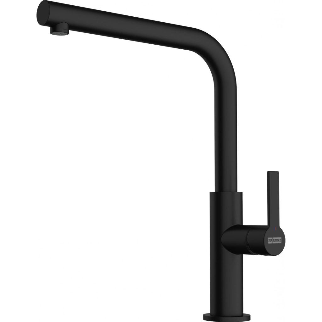 Mitigeur Franke 115.0728.391 — MARIS SLIM L BEC NOIR MAT