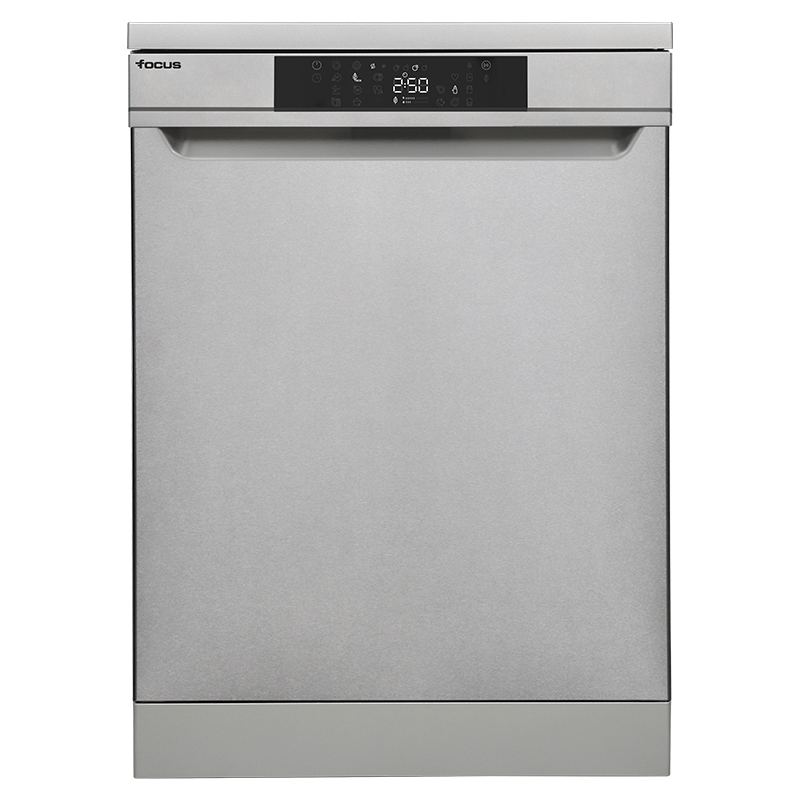 Lave-vaisselle Focus QUADRA1015 15 couverts 10 programmes Pose libre Inox