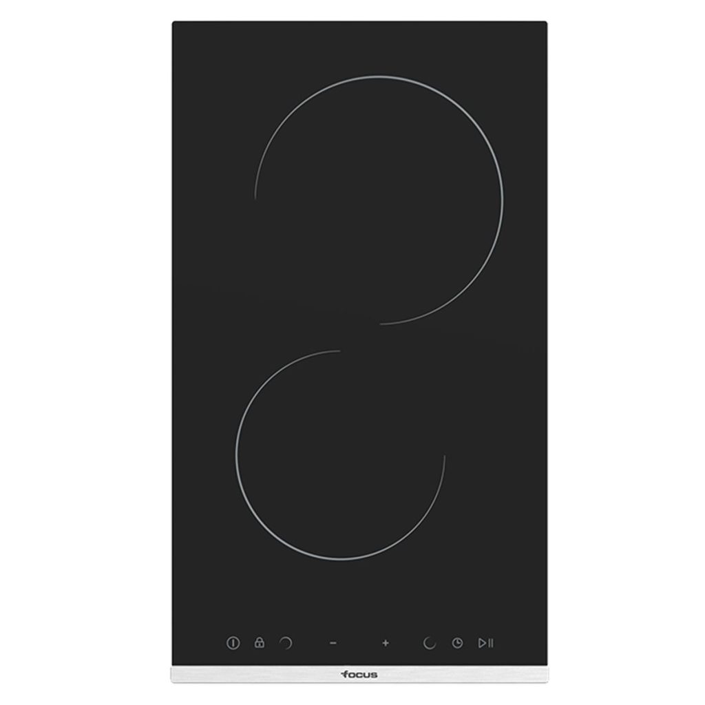 Plaque de cuisson Focus SOFT.33 2 feux 30 cm noir