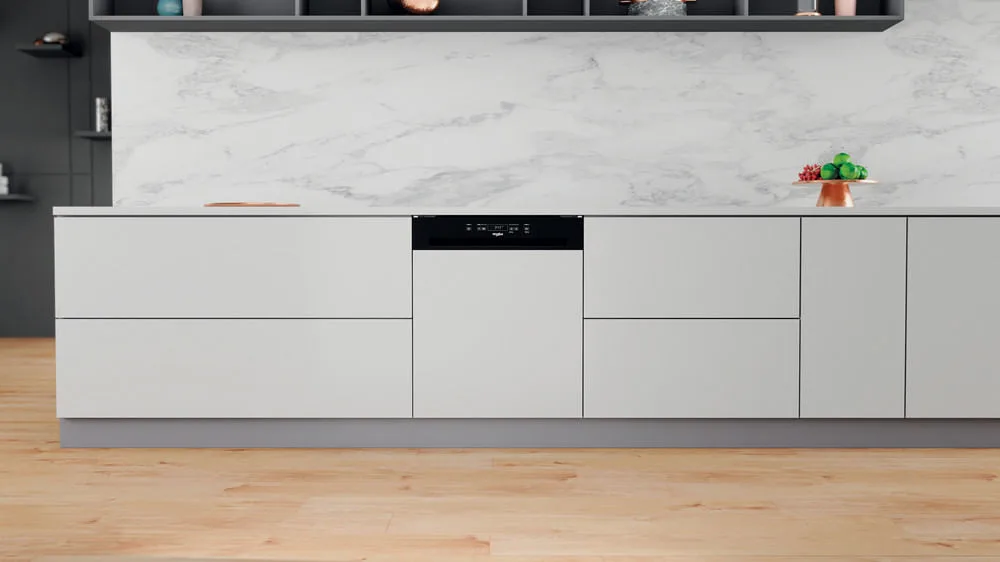 Whirlpool Lave-vaisselle semi-encastrable 14 couverts WBC3C26B