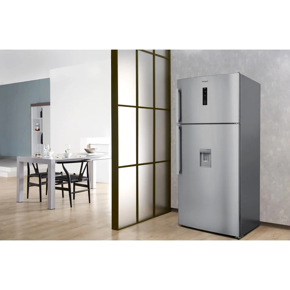 Whirlpool Réfrigérateur double porte posable W84TE 72 X AQUA