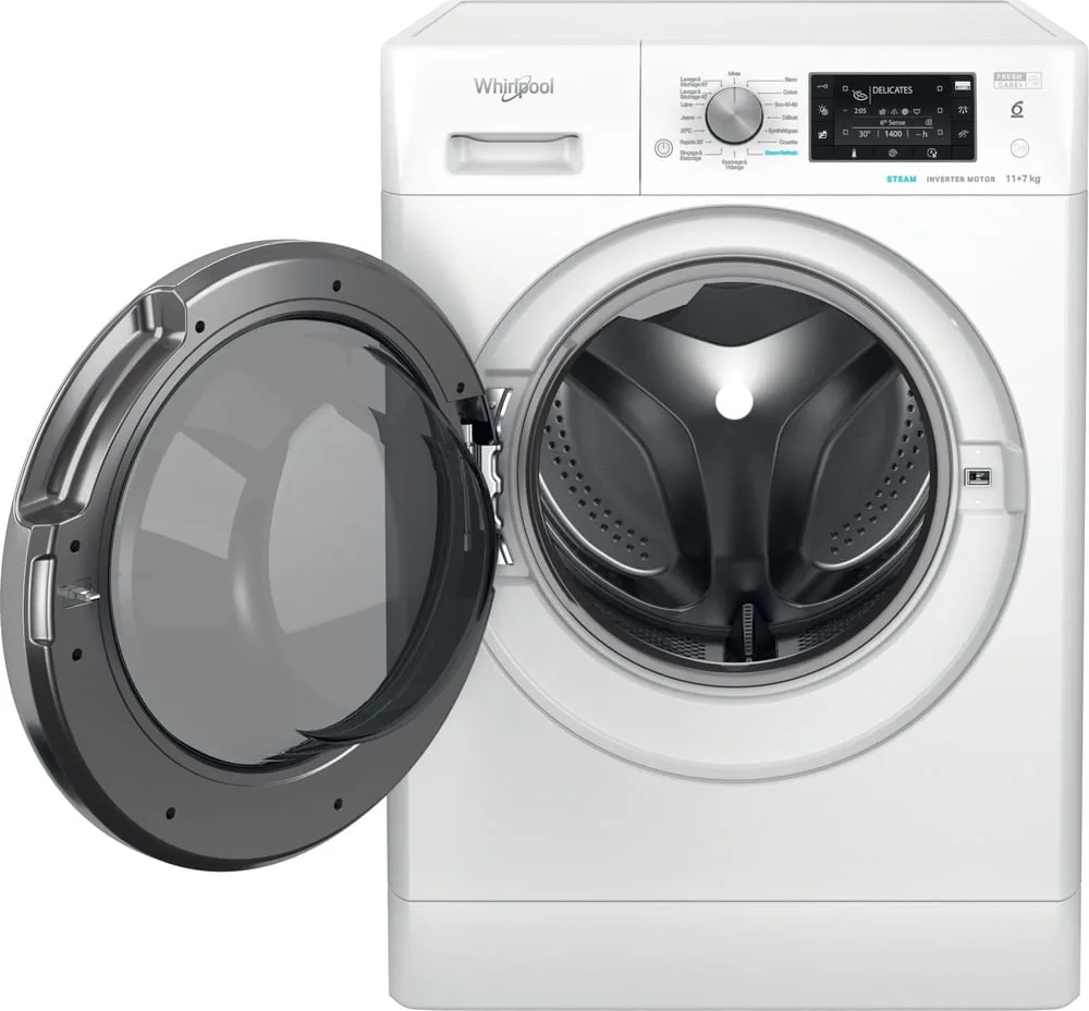 Whirlpool Lave-linge séchant 11kg/7kg FFWDD1176258BCVFR