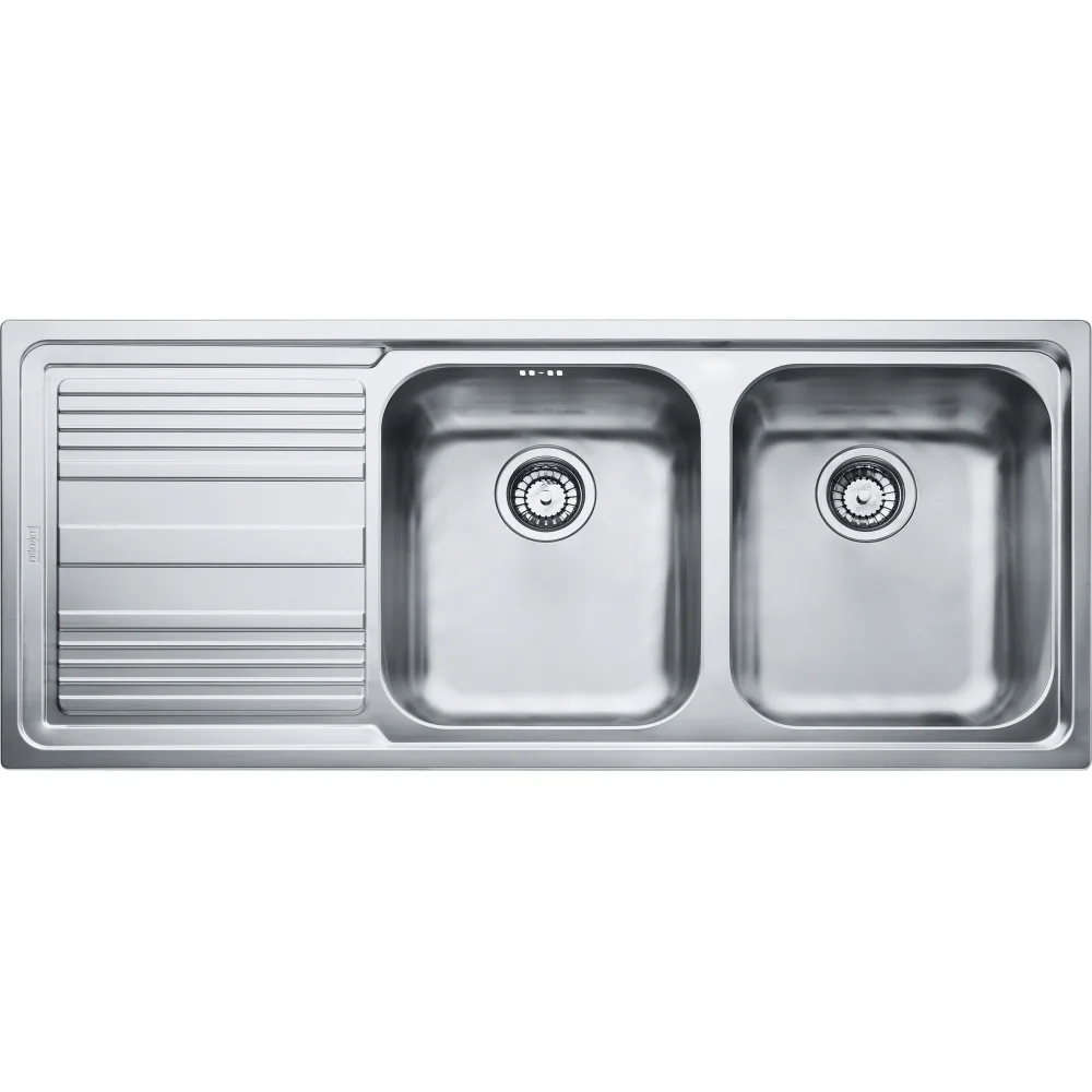 Évier Franke LLX 621 Inox – égouttoir gauche