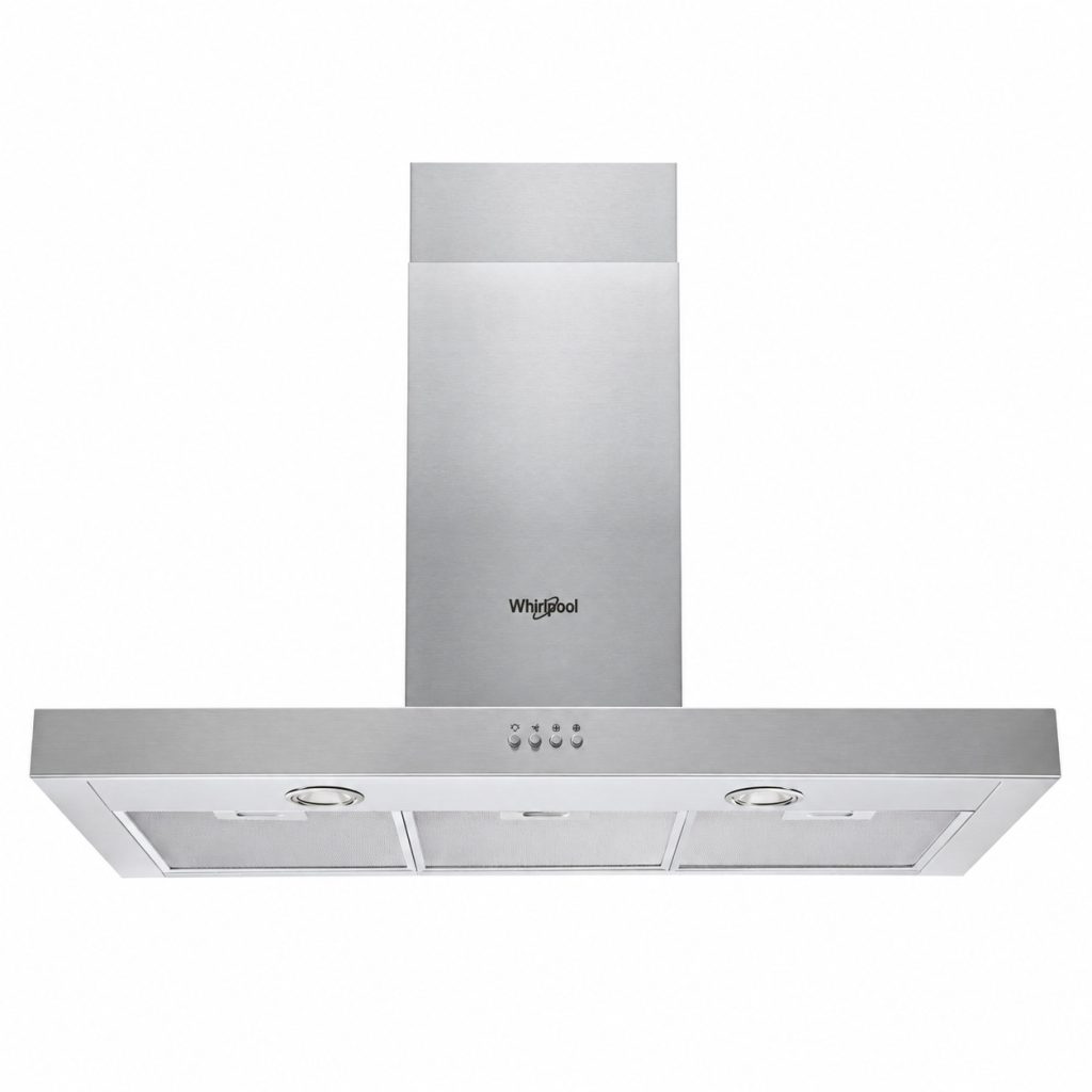 Whirlpool Hotte murale inox 90 cm WHBS95 LMX