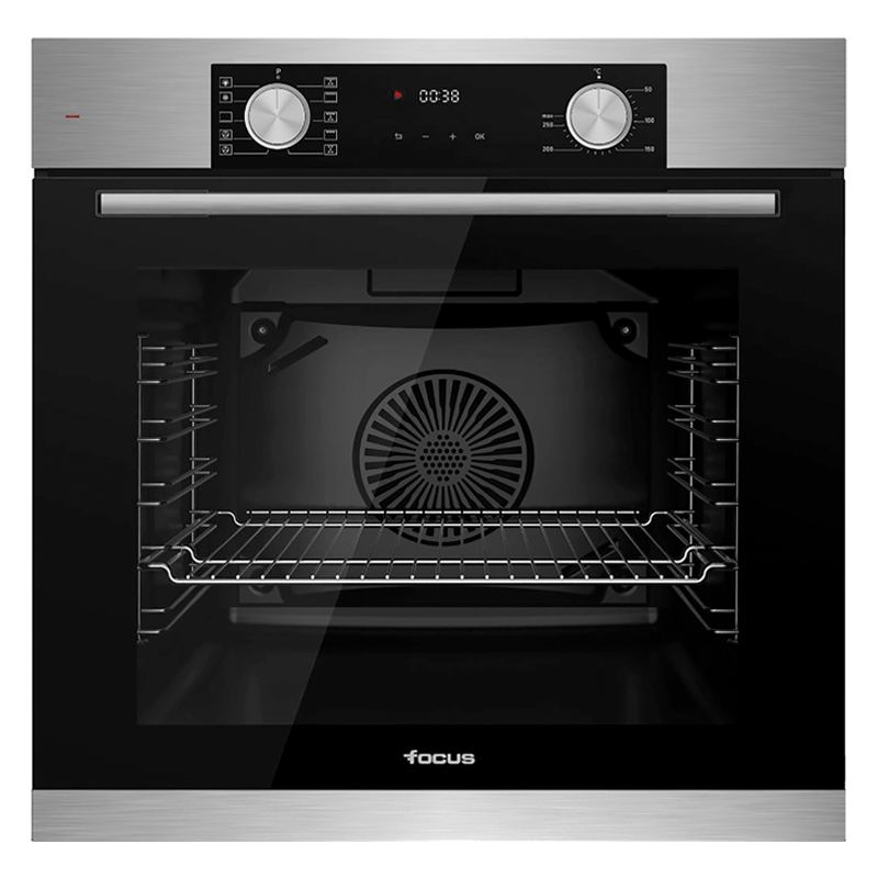 Four encastrable électrique Focus F.721X 73 L 60 cm 11 programmes inox