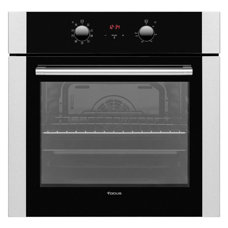 Four encastrable électrique Focus F.522X – 65 L – 60 cm – 9 programmes – Inox