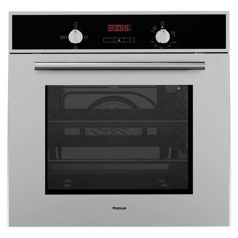 Four encastrable gaz Focus F.534X – 65 L – 60 cm – 7 programmes – Inox