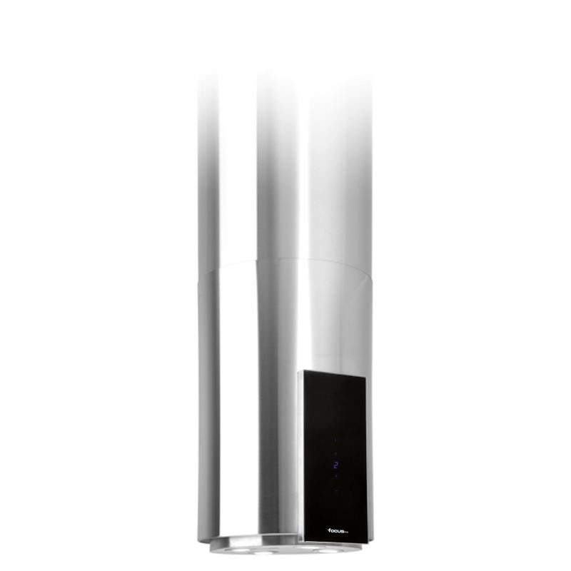Hotte Focus VASTO Centrale 39 CM 1100 M³/h Inox