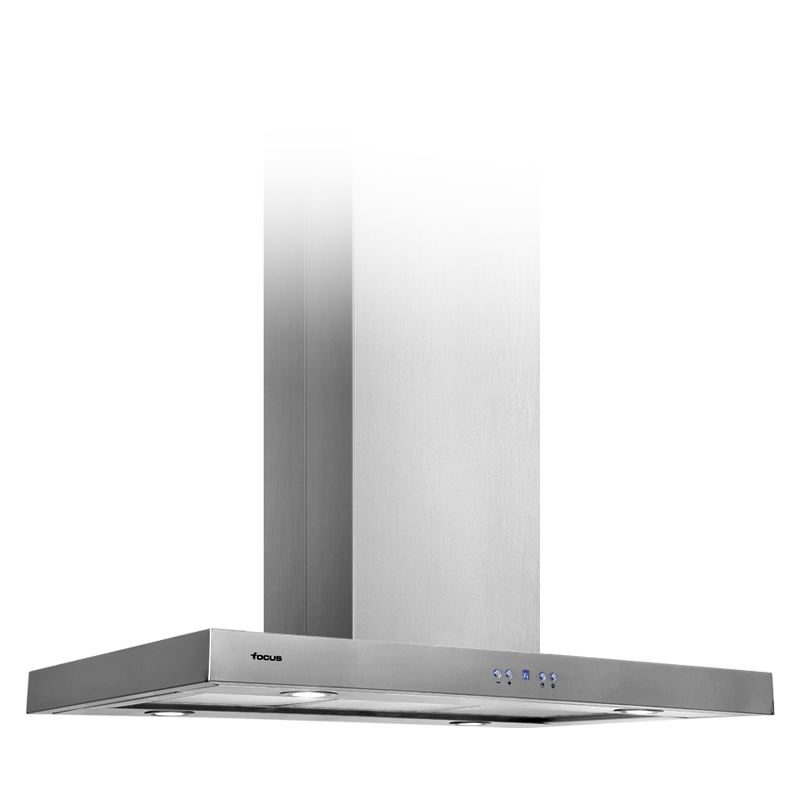 Hotte Focus F919X Centrale 90 CM 1100 M³/h Inox
