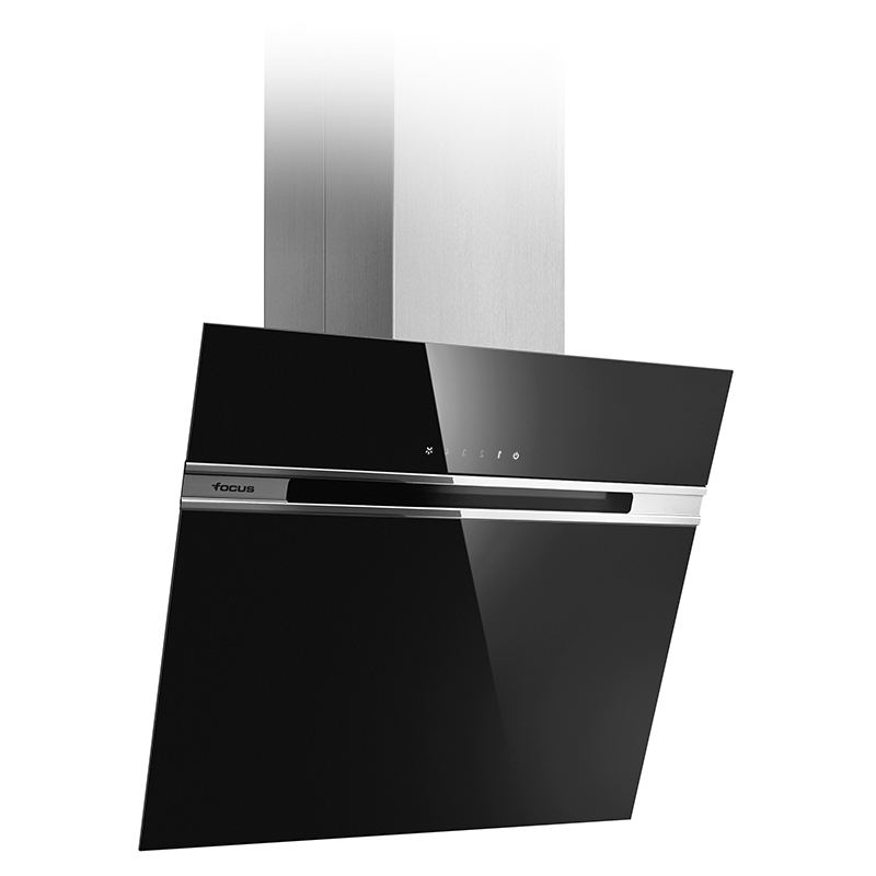 Hotte Focus F611B Design 60 CM 1100 M³/h Noir