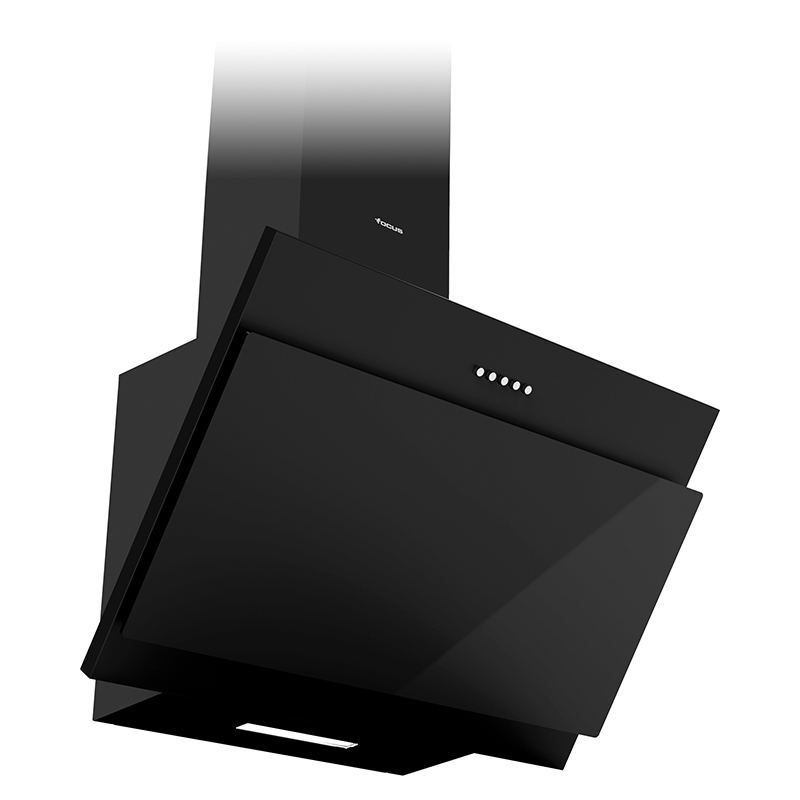 Hotte Focus F620B Design 60 CM 850 M³/h Noir