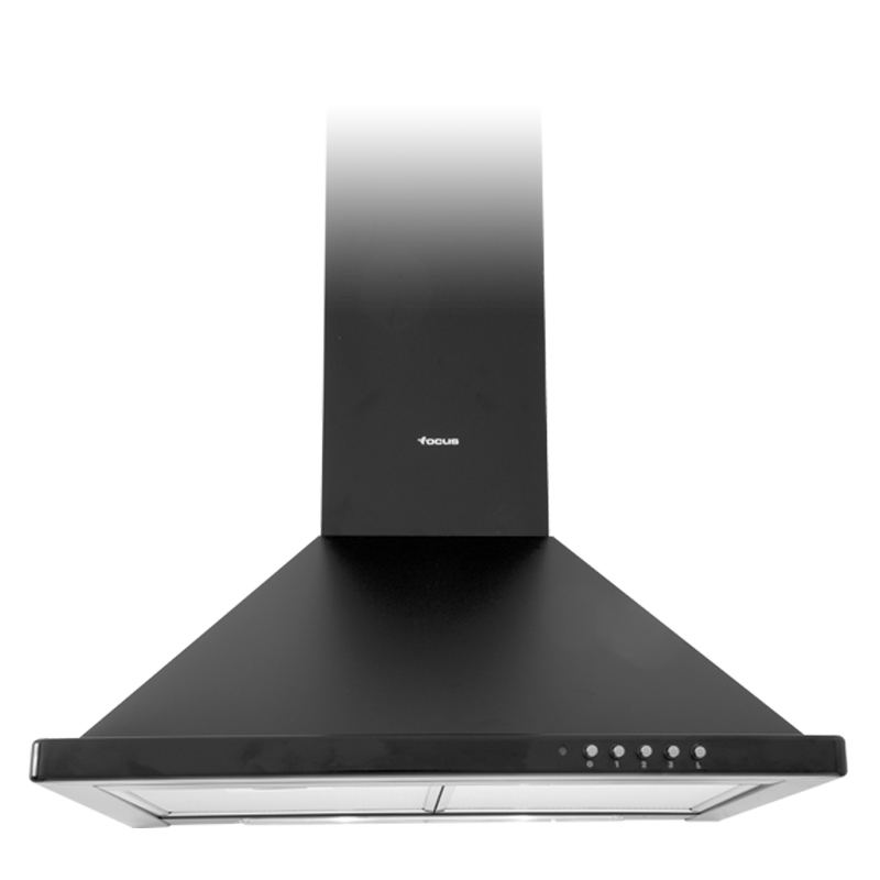 Hotte Focus F605B Pyramidale 60 CM 600 M³/h Noir