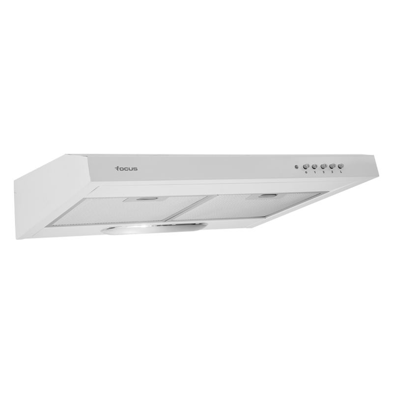 Hotte Focus F602W Casquette 60 CM 480 M³/h Blanc