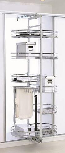 Colonne garde-robe tournante 90cm Starax S-6621