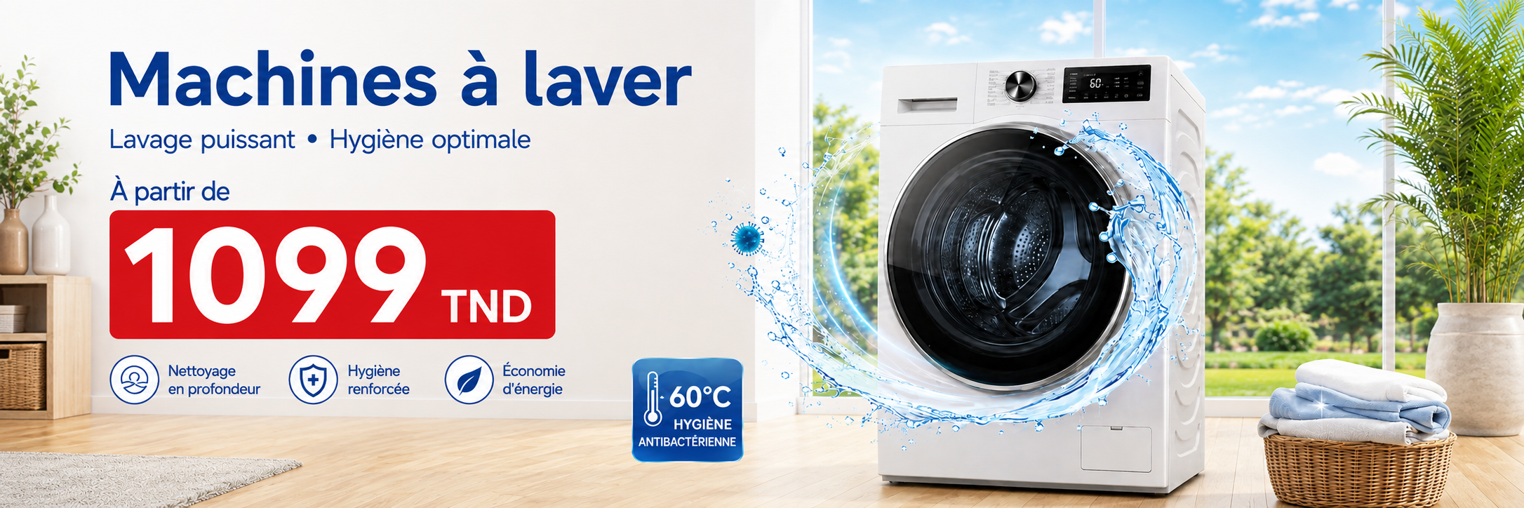 Promotion machine à laver BricoKitchen