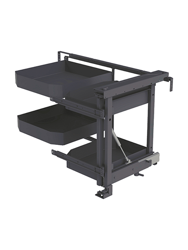 Magic Corner SIGE 350PRO – 45 cm – Gris Orion – Droite