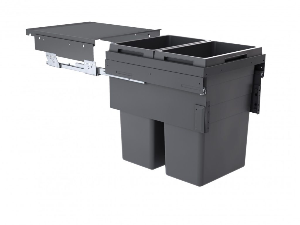 Poubelle extractible HAILO Euro Cargo – 45 / 60 cm