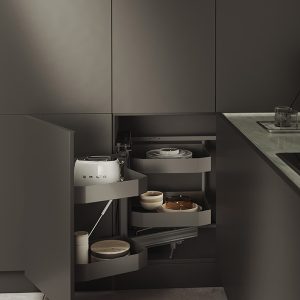 Magic Corner SIGE 350PRO – 45 cm – Gris Orion – Droite